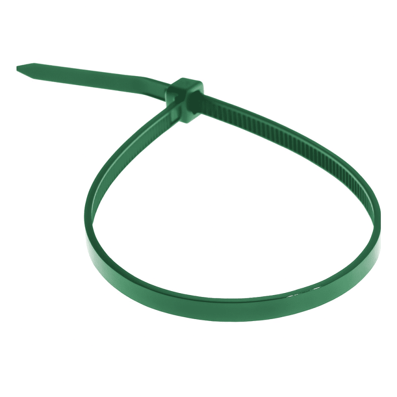 Пластикові хомути стяжки (Зелені) 3х250 (2.5*250 мм) (пач 100шт)